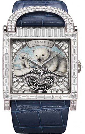 Delaneau Square Dôme Tourbillon Polar Bear 111-01
