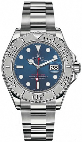 Rolex Архив Rolex 40mm Platinum and Steel 116622 Blue