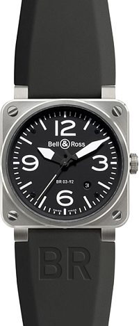Bell & Ross Aviation Steel BR 03-92 Steel