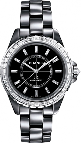Chanel J12 Chromatic Diamond Baguette 38 mm H3155