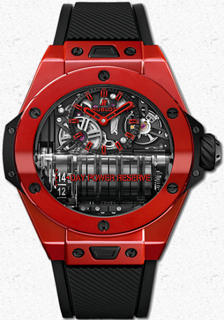 Hublot Complications MP-11 Power Reserve 14 Days Red Ceramic 911.CF.0113.RX