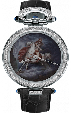 Bovet Miniature Painting  43 mm «Rider of the Apocalypse» white gold AF43588-C12346-PU-P