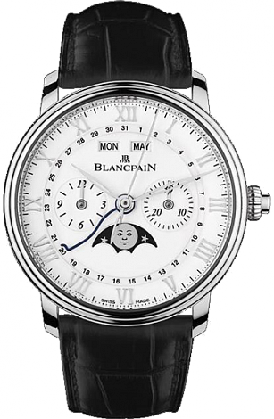 Blancpain Villeret Chronograph Monopusher Complete Calendar 6685-1127-55B