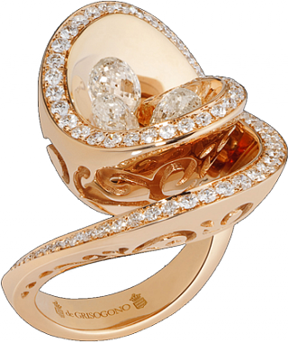 De Grisogono Jewelry Chiocciola Collection Ring 51251/12