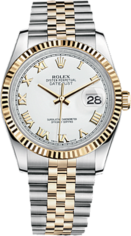 Rolex Datejust 36,39,41 mm 36 mm Steel and Yellow Gold 116233-0149