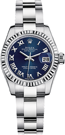 Rolex Datejust 26,29,31,34 mm Lady 26 mm Steel and White Gold 179174-0095
