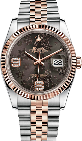 Rolex Datejust 36,39,41 mm Lady 36 mm Steel and Everose Gold 116231-0000