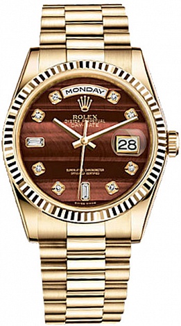 Rolex Day-Date 36 mm Yellow Gold 118238 bed