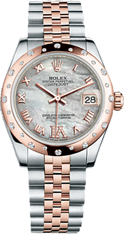 Rolex Datejust 26,29,31,34 mm Lady 31mm Steel and Everose Gold 178341-0007