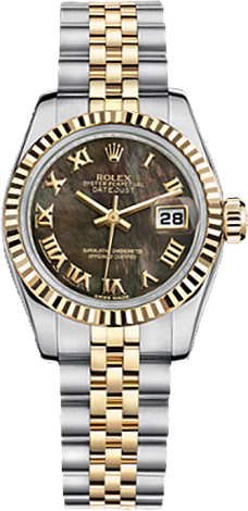 Rolex Архив Rolex Lady 26 mm Steel and Yellow gold 179173-0084