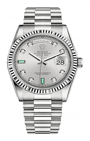 Rolex Day-Date 36 mm White Gold 118239-0269