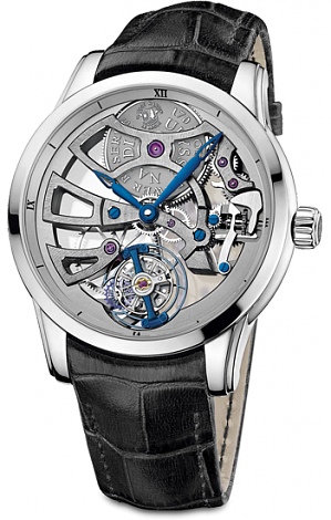 UN Complications Skeleton Tourbillon Manufacture 1700-129 UN Complications Skeleton Tourbillon Manufacture 1700-129