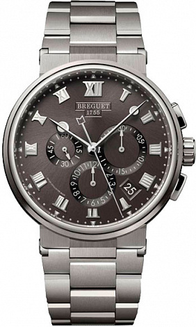 Breguet Marine Marine chronograph bracelet for the titanium 5527TI/G2/TW0