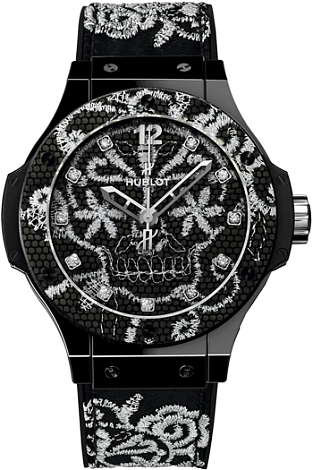 Hublot Big Bang Broderie SKULL 41MM CERAMIC 343.CS.6570.NR.BSK16 Hublot Big Bang Broderie SKULL 41MM CERAMIC 343.CS.6570.NR.BSK16
