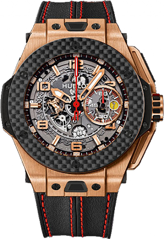 Hublot Архив Hublot Ferrari King Gold Carbon 45mm 401.OQ.0123.VR