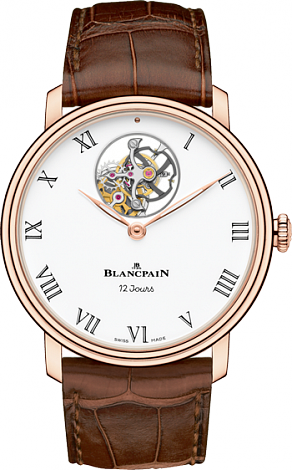 Blancpain Villeret TOURBILLON VOLANT UNE MINUTE 12 JOURS 66240-3631-55B