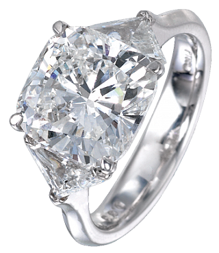 Jacob & Co. Jewelry Bridal Cushion-Cut Diamond Solitaire 90403243