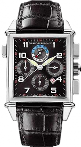 Girard-Perregaux Vintage 1945 King Size Chronograph GMT 29975-53-612-BA6A