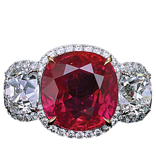 Jacob & Co. Jewelry Magnificent Gems Ruby & Diamond Ring 91224019