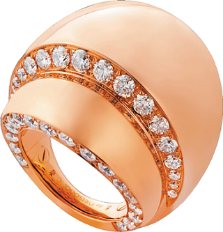 De Grisogono Jewelry Tubetto Collection Ring 55301/04