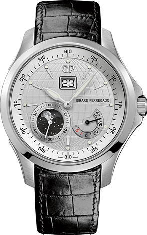 Girard-Perregaux Traveller Traveller Moon phases and large date 49650-11-132-BB6A