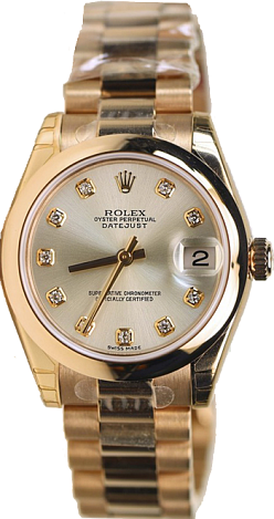 Rolex Datejust 26,29,31,34 mm Midsize Pink Gold 178245 SD