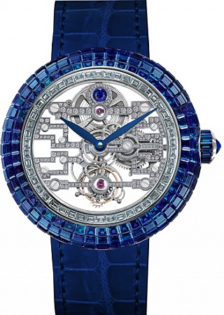 Jacob & Co. Watches High Jewelry Masterpieces Brilliant Art Deco Blue Sapphire BT545.30.BB.BB.A