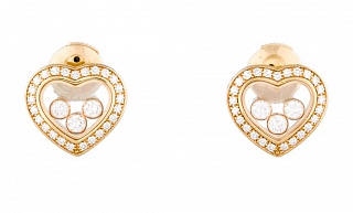 Chopard Jewelry Jewelry Happy Heart Earrings 83/4502
