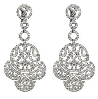 Jacob & Co. Jewelry Fine Jewelry Lace Collection Earrings 91326634