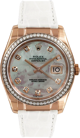Rolex Datejust Special Edition 36 mm Everose Gold 116185-0091