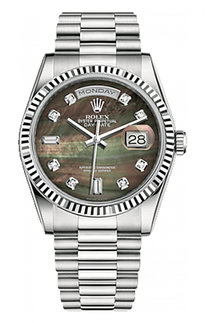 Rolex Day-Date 36 mm White Gold 118239-0076