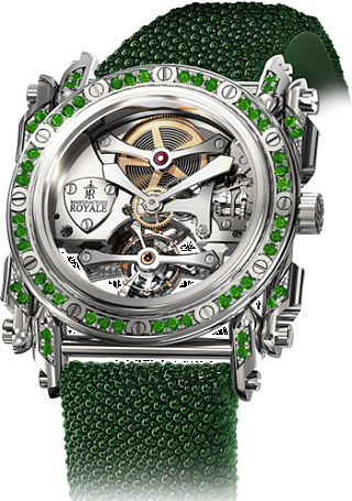 Manufacture Royale ANDROGYNE ANDROGYNE STEEL & TSAVORITES ANDROGYNE STEEL & TSAVORITES