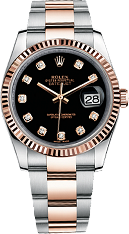 Rolex Datejust 36,39,41 mm 36 mm Steel and Everose Gold 116231-0071 Rolex Datejust 36,39,41 mm 36 mm Steel and Everose Gold 116231-0071