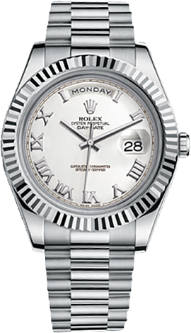 Rolex Архив Rolex 41 mm White gold 218239-0041