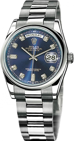 Rolex Архив Rolex Day-Date II 36mm White Gold 118209-73209