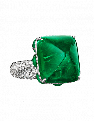 Emerald Cocktail Ring 01