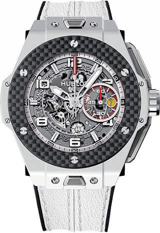 Hublot Архив Hublot Ferrari Carbon White Ceramic 401.HQ.0121.VR