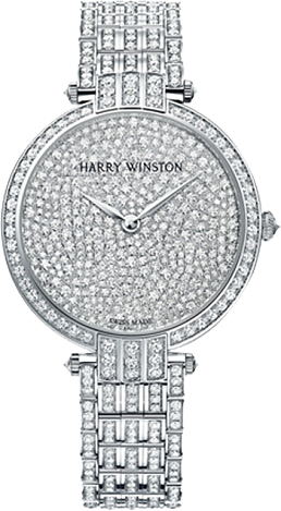 Harry Winston Premier Ladies with Brilliant-Cut Diamonds 36mm PRNQHM36WW004