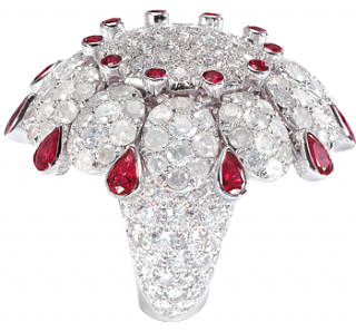 De Grisogono Jewelry Melody of Colours Collection Ring 58205-01