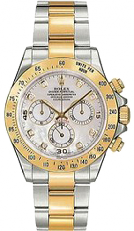 Rolex Архив Rolex Cosmograph 40mm Steel and Yellow Gold 116523 WhiteMOP Diamonds