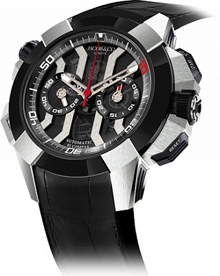 Jacob & Co. Watches Gents Collection Epic X Chrono Luis Figo Limited Edition EC311.20.SD.BF.A