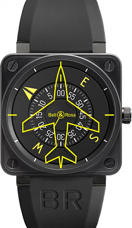 Bell & Ross Aviation Heading indicator BR 01 Heading indicator
