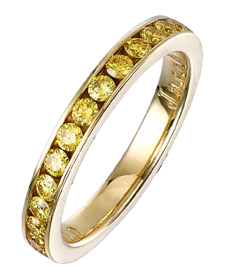 Jacob & Co. Jewelry Bridal Yellow Diamond Stackable Ring 90609161