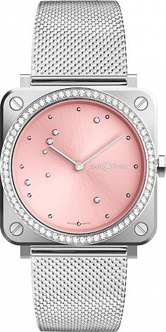 Bell & Ross Instruments PINK DIAMOND EAGLE DIAMONDS BRS-EP-ST-LGD/SST Bell & Ross Instruments PINK DIAMOND EAGLE DIAMONDS BRS-EP-ST-LGD/SST