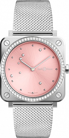 Bell & Ross Instruments PINK DIAMOND EAGLE DIAMONDS BRS-EP-ST-LGD/SST