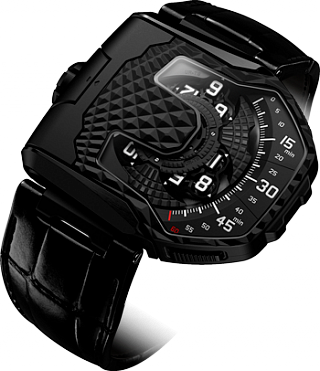 Urwerk T8 All Black UR-T8 All Black Urwerk T8 All Black UR-T8 All Black