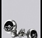 Cufflinks rotor white gold and onyx 02