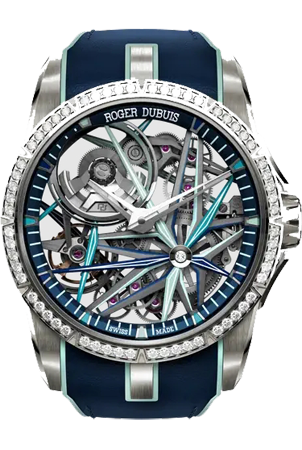 Roger Dubuis Excalibur BLACKLIGHT MB WHITE GOLD 42MM RDDBEX1038 Roger Dubuis Excalibur BLACKLIGHT MB WHITE GOLD 42MM RDDBEX1038