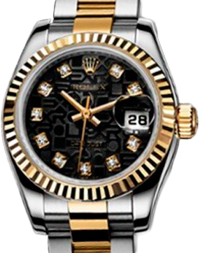 Rolex Архив Rolex Lady 26mm Steel and Yellow Gold 179173 Black Jubilee D Rolex Архив Rolex Lady 26mm Steel and Yellow Gold 179173 Black Jubilee D