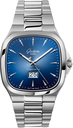 Glashutte Original 20th Century Vintage Seventies Panorama Date 39-47-13-12-14